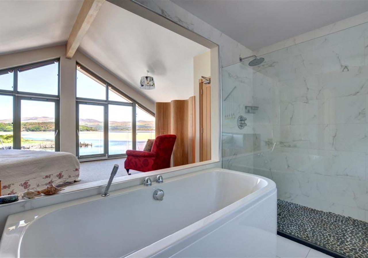 The Boathouse Villa Porthmadog Bagian luar foto